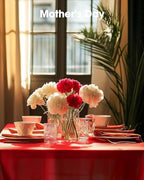 Plastic Table Cloth Disposable 54x108 Red 3Pack, alternate view 6