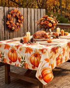 Plastic Table Cloth Disposable 54x108 White 3 Pack Table Cover, alternate view 4