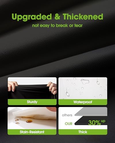 Plastic Table Cloth Disposable 6 Pack, 54 x 108 Inch, Black in 54 x 108 Inch in Black, alternate view 3