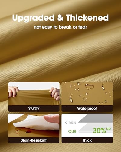Plastic Table Cloth Disposable 6 Pack, 54 x 108 Inch, Gold in 54 x 108 Inch in Gold, alternate view 3