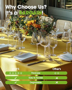 Plastic Table Cloth Disposable 6 Pack, 54 x 108 Inch, Yellow in 54 x 108 Inch, alternate view 6