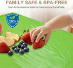 Plastic Tablecloth Roll with Slide Cutter, 54 in x 300 ft Table Cover, alternate view 7