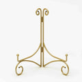 Plate Display Stands with Hinged Folding Design, 8 Inch Picture Frame Stand for Tables, Decorative Easels for