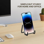 Plate Holder Easel Display Stand - 3 inch Metal Plate Stands for Display - Tabletop Picture Stand - Black Iron, alternate