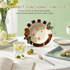 Plate Holder Easel Display Stand - 4.5 Inch Twisted Metal Wire Plate Stands - Picture Frame Stand - Tabletop, alternate view