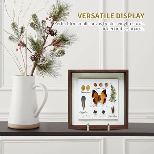 Plate Holder Easel Display Stand - 6 inch Metal Plate Stands for Display - Tabletop Picture Stand - Silver Iron, alternate