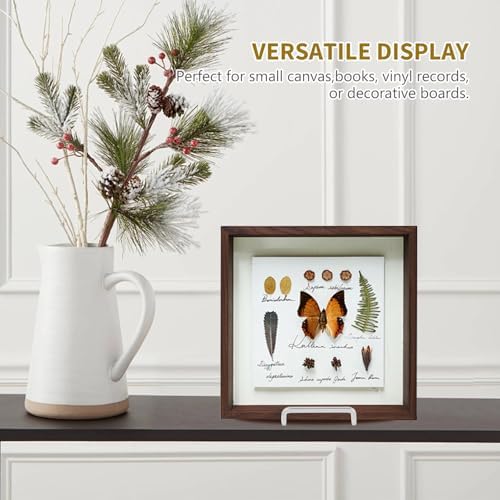 Plate Holder Easel Display Stand - 6 Inch Metal Plate Stands - Tabletop Picture Stand - Silver Iron Easels for, alternate
