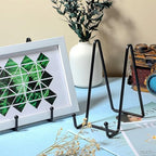 Plate Stands for Display 18 Pack 6 Inch Plate Holder Display Stands Picture Frame Holder Metal Frame for, alternate view 2