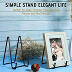 Plate Stands for Display 18 Pack 6 Inch Plate Holder Display Stands Picture Frame Holder Metal Frame for, alternate view 5