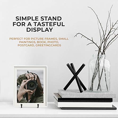 Plate Stands for Display - 3 Inch Plate Holder Display Stand + Metal Frame Holder Stand for Picture, Decorative, alternate