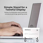 Plate Stands for Display - 4 Inch Plate Holder Display Stand + Metal Easel Stand for Picture Frame, Decorative, alternate