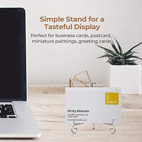 Plate Stands for Display - 4 Inch Plate Holder Display Stand + Metal Easel Stand for Picture Frame, Decorative, alternate