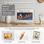 Plate Stands for Display, 6 Inch Decorative Plate Holder, Metal Picture Stand for Table, Small Easels for, alternate view 5