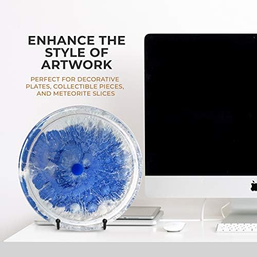 Plate Stands for Display - 6 Inch Stand + Metal Frame holder stand Picture, Decorative Plate, Book, Photo Easel, alternate