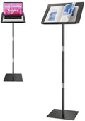 Podium Stand, Lecterns & Podiums, Acrylic Podium, Portable Podium Stand, Adjustable Angles with Metal Base