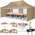 Pop up Gazebo 3m x 6m with 4 Removable Sides, Event Shelter Tent with a Carry Bag for Parties, Wedding &
