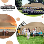 Pop up Gazebo 3m x 6m with 4 Removable Sides, Event Shelter Tent with a Carry Bag for Parties, Wedding &, alternate view 7