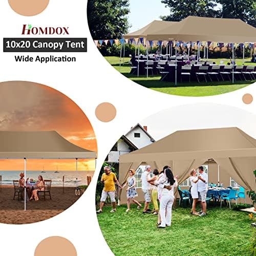 Pop up Gazebo 3m x 6m with 4 Removable Sides, Event Shelter Tent with a Carry Bag for Parties, Wedding &, alternate view 7