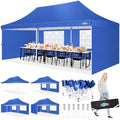 Pop up Gazebo 3m x 6m with 4 Removable Sides, Event Shelter Tent with a Carry Bag for Parties, Wedding &