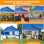 Pop up Gazebo 3m x 6m with 4 Removable Sides, Event Shelter Tent with a Carry Bag for Parties, Wedding &, alternate view 2