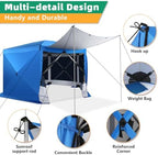 Pop Up Gazebo Starry Sky Screen Tent Screen House with a mesh top for Camping, 12x12 Screen Room with Mosquito, alternate