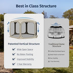 Pop up Screen Tent with Mosquito Netting, Portable Screen House Canopy Shelter, 10 x 10 FT Instant Screen Gazebo, alternate