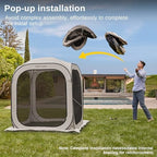 Pop up Screen Tent with Mosquito Netting, Portable Screen House Canopy Shelter, 6 x 6 FT Instant Screen Gazebo &, alternate