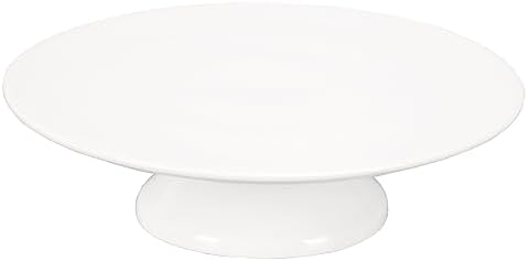 Porcelain Cake Stand, Round Dessert Stand, Cupcake Stand - Wedding and Birthday Decorating Cake Pedestal Stand