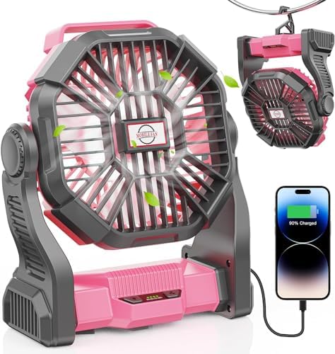 Portable Battery Powered Camping Fan