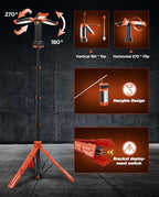 Portable Camping Light with Stand 12000mAh 73.2" Work Light LD10, alternate view 3