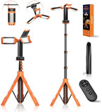 Portable Camping Light with Stand Work Light 12000mAh with Remote