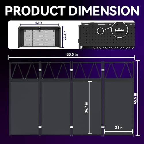 Portable DJ Booth T able, Foldable DJ Table Stand Portable with White & Black Scrim, Adjustable DJ Facade Booth, alternate