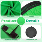 Portable Green Screen Chair, 57 in Double-Sided Chroma Key, alternate view 4