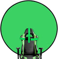 Portable Green Screen Chair, 57 in Greenscreen Backdrop with Stand Double Sided Foldable Green Background