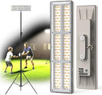 Portable Rechargeable LED Work Light with Tripod Stand, 10000mAh Battery Powered Dimmable Cordless Megnetic, alternate view 4