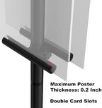Poster Stands for Display, Double Sided Display Poster Stand, alternate view 4