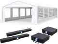 Premium 20x32 Reinforced Heavy Duty Party Tent with 5 Storage Bags