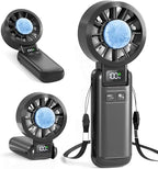 Pro Handheld Portable Fan Cooling 3-in-1 Hand, Desk, Neck & Fan