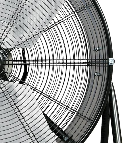 Pro Heavy-Duty Drum Fan w/Adjustable Tilt, 24in, alternate view 6