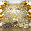 ProBlack Series Shimmer Wall Backdrop - 48Pcs Light Gold