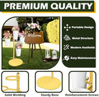 PROLEE Flower Display Stand with 4 Buckets, Flower Pot Stand, Flower Stand Metal, Florist Bouquet Shelf for, alternate view 5
