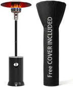 Propane Patio Heater for Outdoor, 2-in-1 Table Style, Double Layer Stainless Steel Burner, Durable Weatherproof