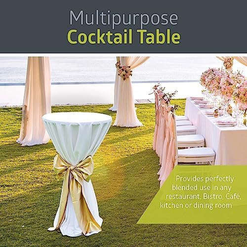Pub Table, Jet Black, 4pk, alternate view 5