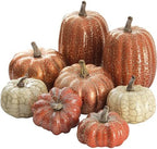 Pumpkin Decor, 8 PCS Halloween Pumpkin