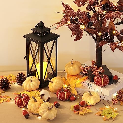 Pumpkin Decor Set, 23 PCS Fall Harvest Bowl Filler Decorations, alternate view 2