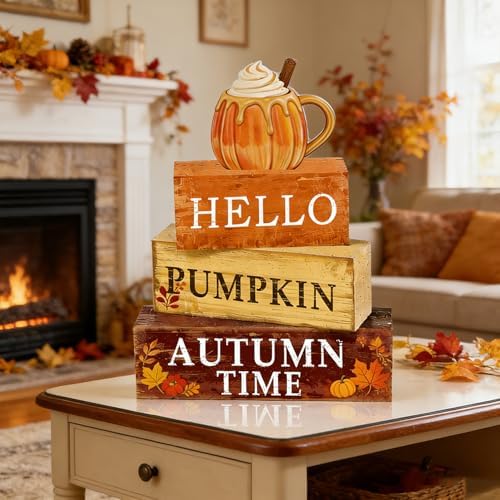 Pumpkin Fall Decor, Fall Decorations for Home, alternate view 5
