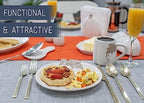 Pumpkin Shaped 8 x 8 Inch Ceramic Small Dining Plates: Perfect for Thanksgiving, Halloween and Indoor Fall Table, alternate