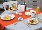 Pumpkin Shaped 8 x 8 Inch Ceramic Small Dining Plates: Perfect for Thanksgiving, Halloween and Indoor Fall Table, alternate