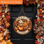 Pumpkin Spice Cafe Fall Decorations Wooden Hanging Sign, Spice it up Sign, alternate view 3