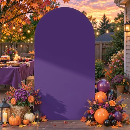 Purple 6FT Arch Cover in 6FT in Purple, alternate view 4